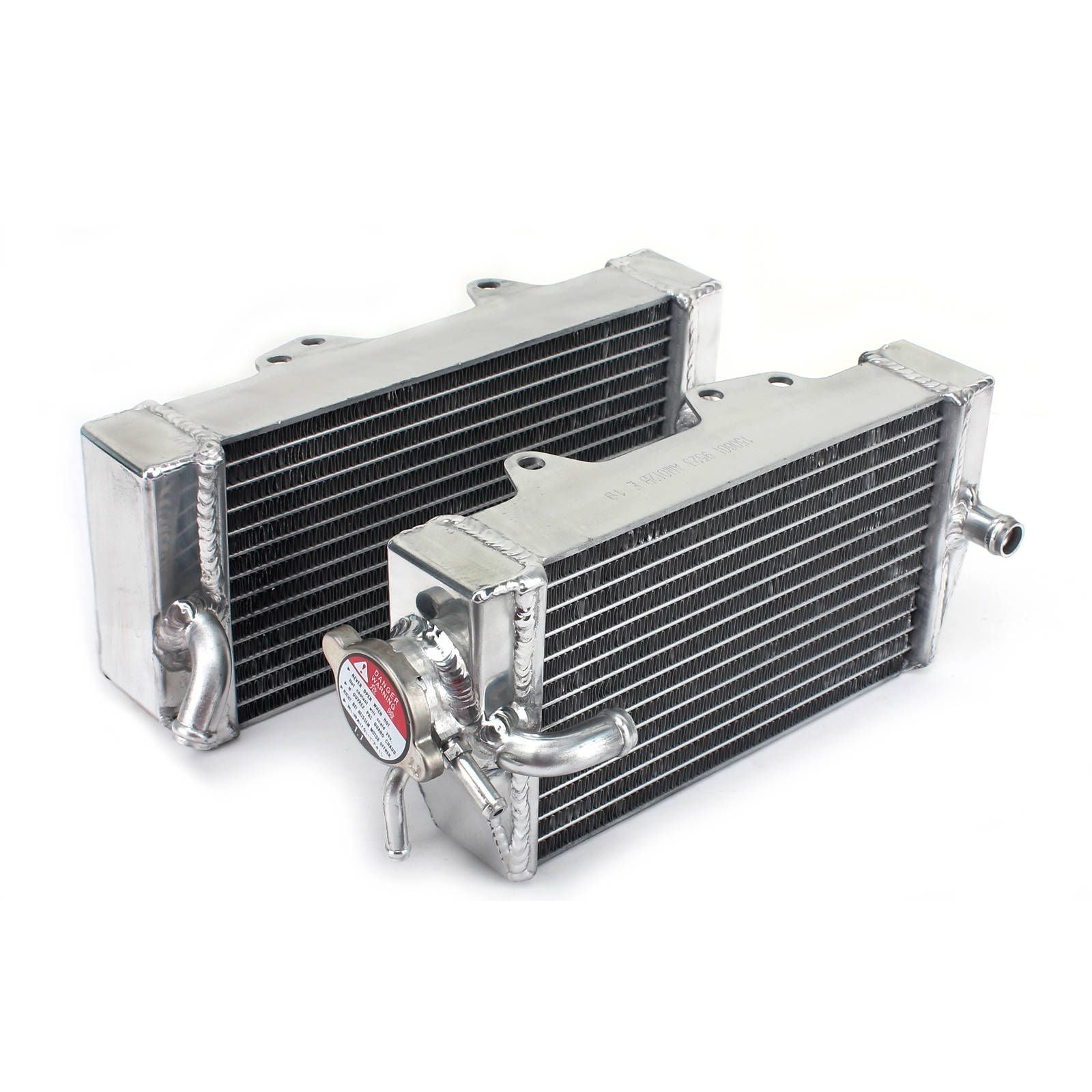 New WHITES Radiator For Honda CRF450R 2002-2004 Pair #WPRAD012P