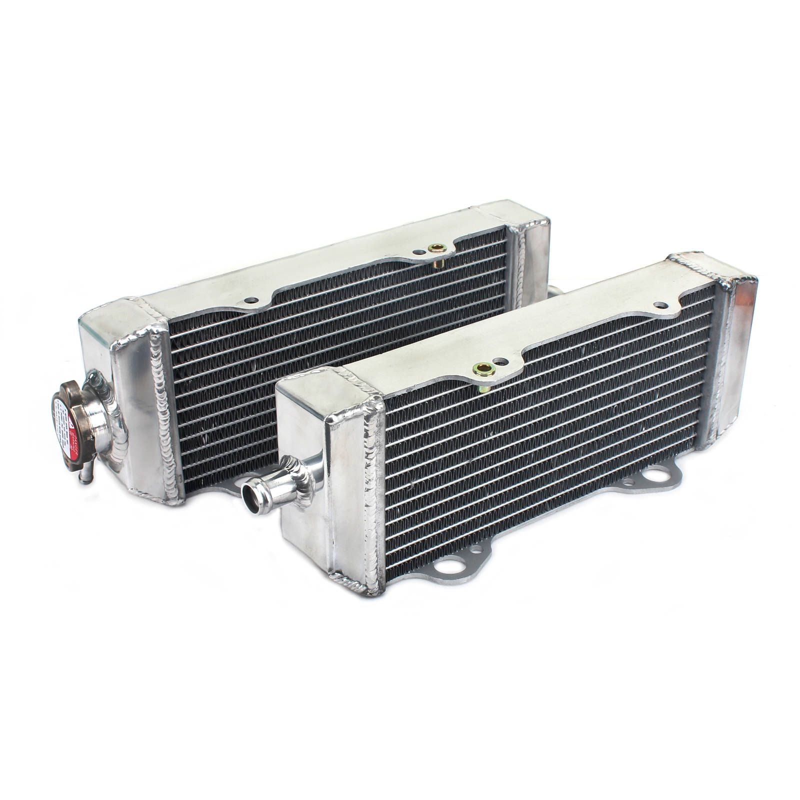 New WHITES Radiator For KTM 400/450/525 SX / MXC / EXC 2003-2007 Pair #WPRAD018P