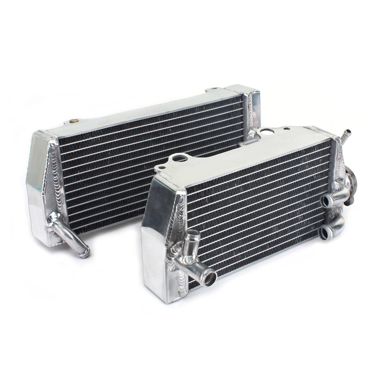 New WHITES Radiator For Suzuki RMZ450 2005 Pair #WPRAD021P