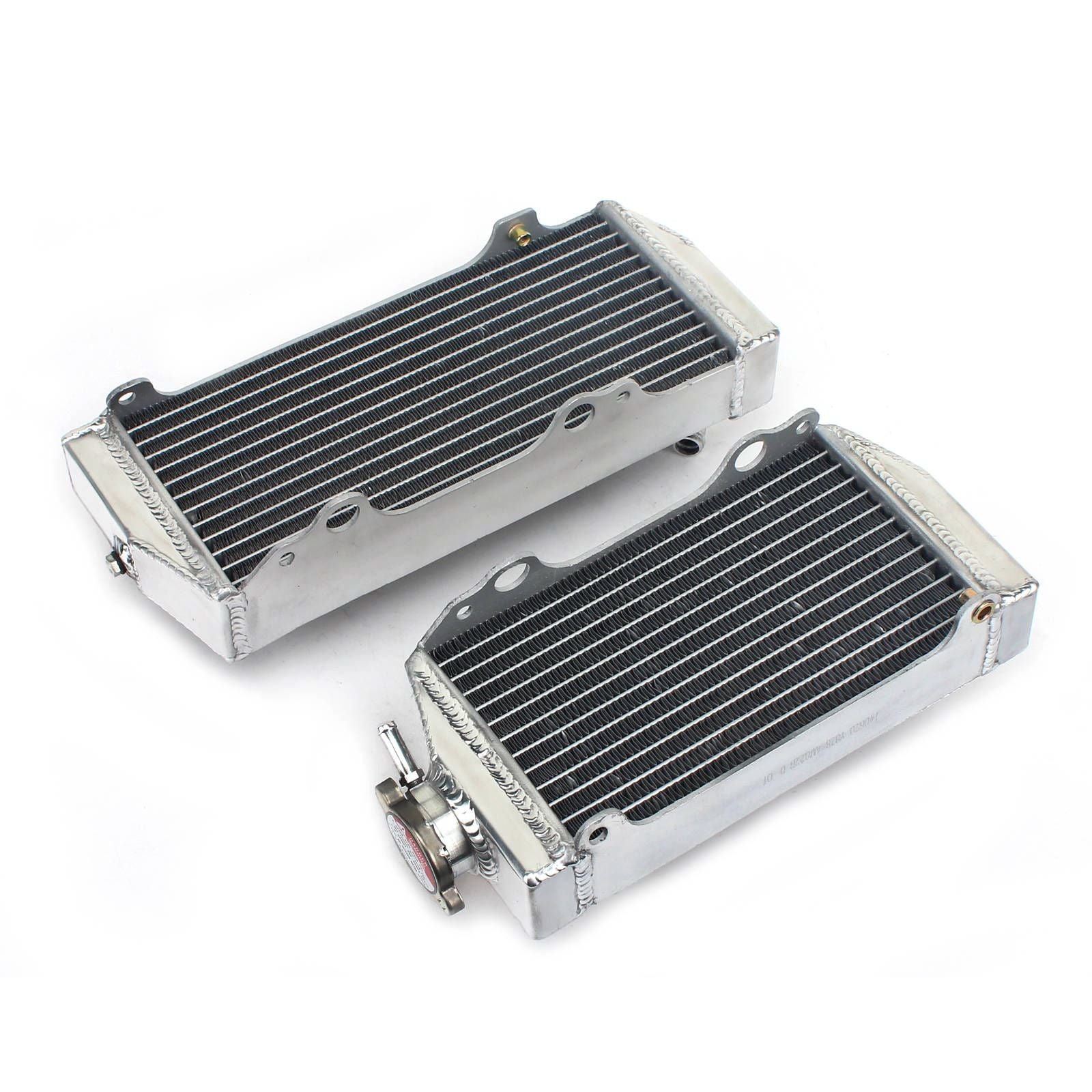 New WHITES Radiator For Suzuki RMZ450 2006 Pair #WPRAD022P