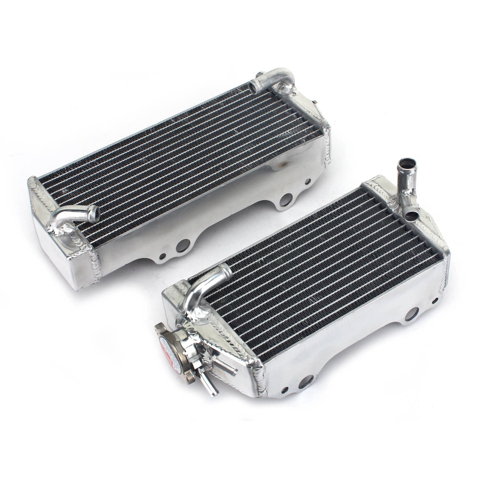 New WHITES Radiator For Suzuki RMZ450 2006 Pair #WPRAD022P