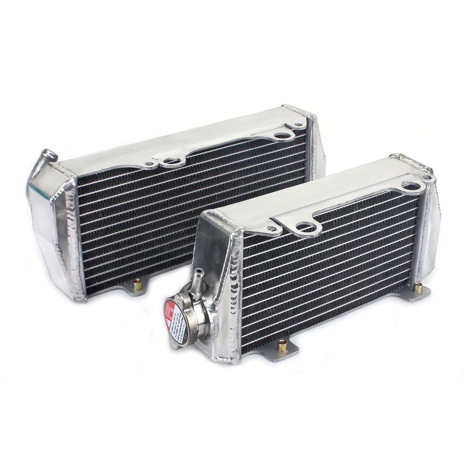 New WHITES Radiator For Suzuki RMZ450 2007 Pair #WPRAD023P