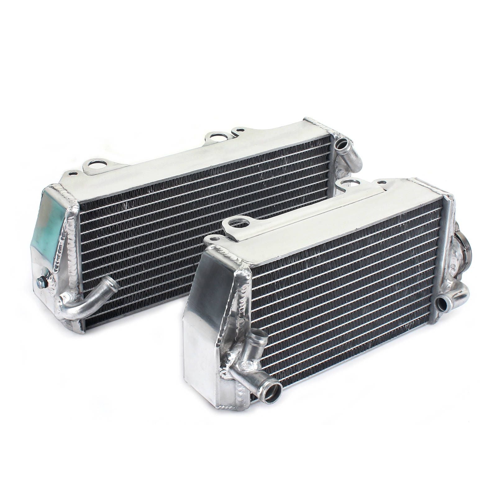 New WHITES Radiator For Suzuki RMZ450 2007 Pair #WPRAD023P