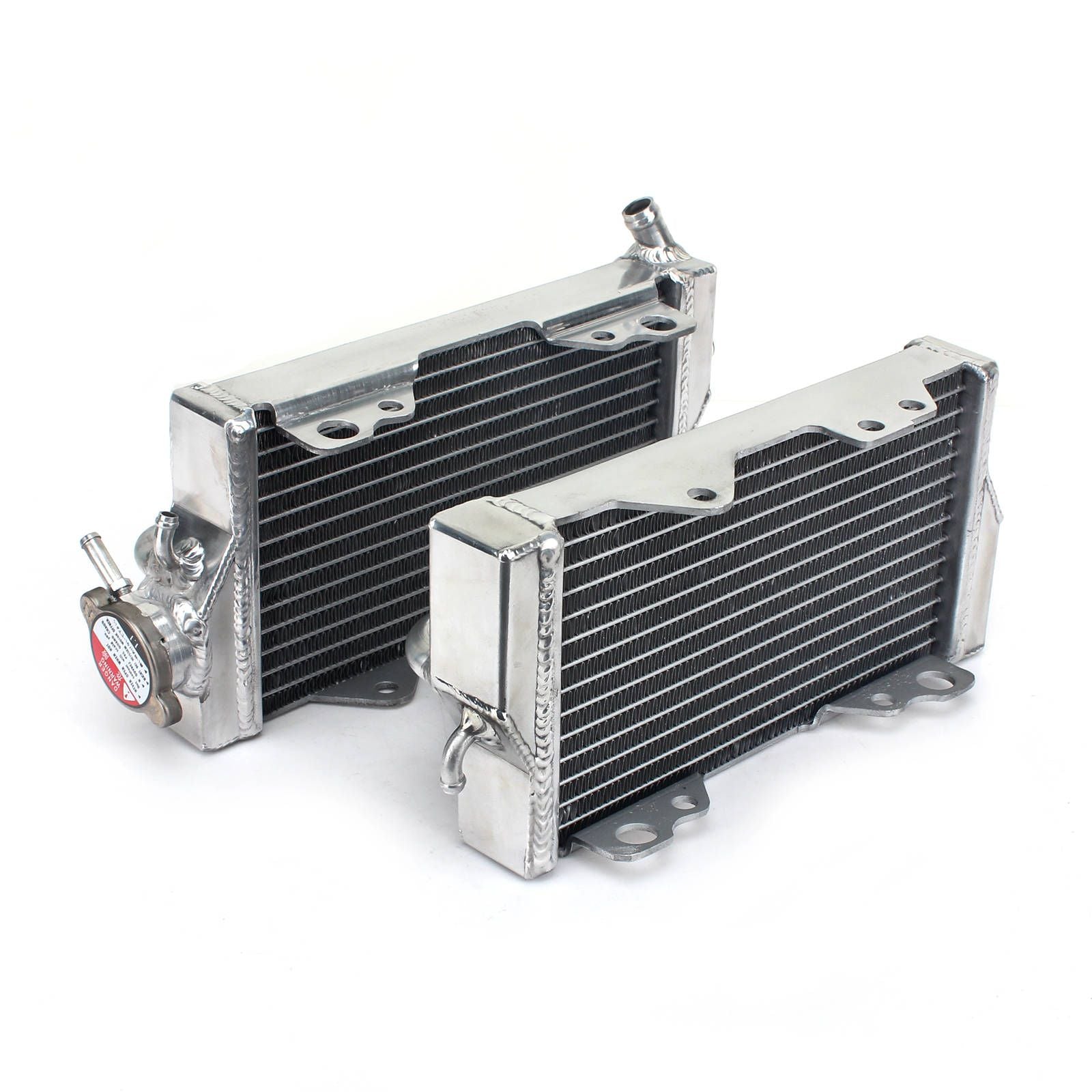 New WHITES Radiator For Honda CR250 2000-2001 Pair #WPRAD042P