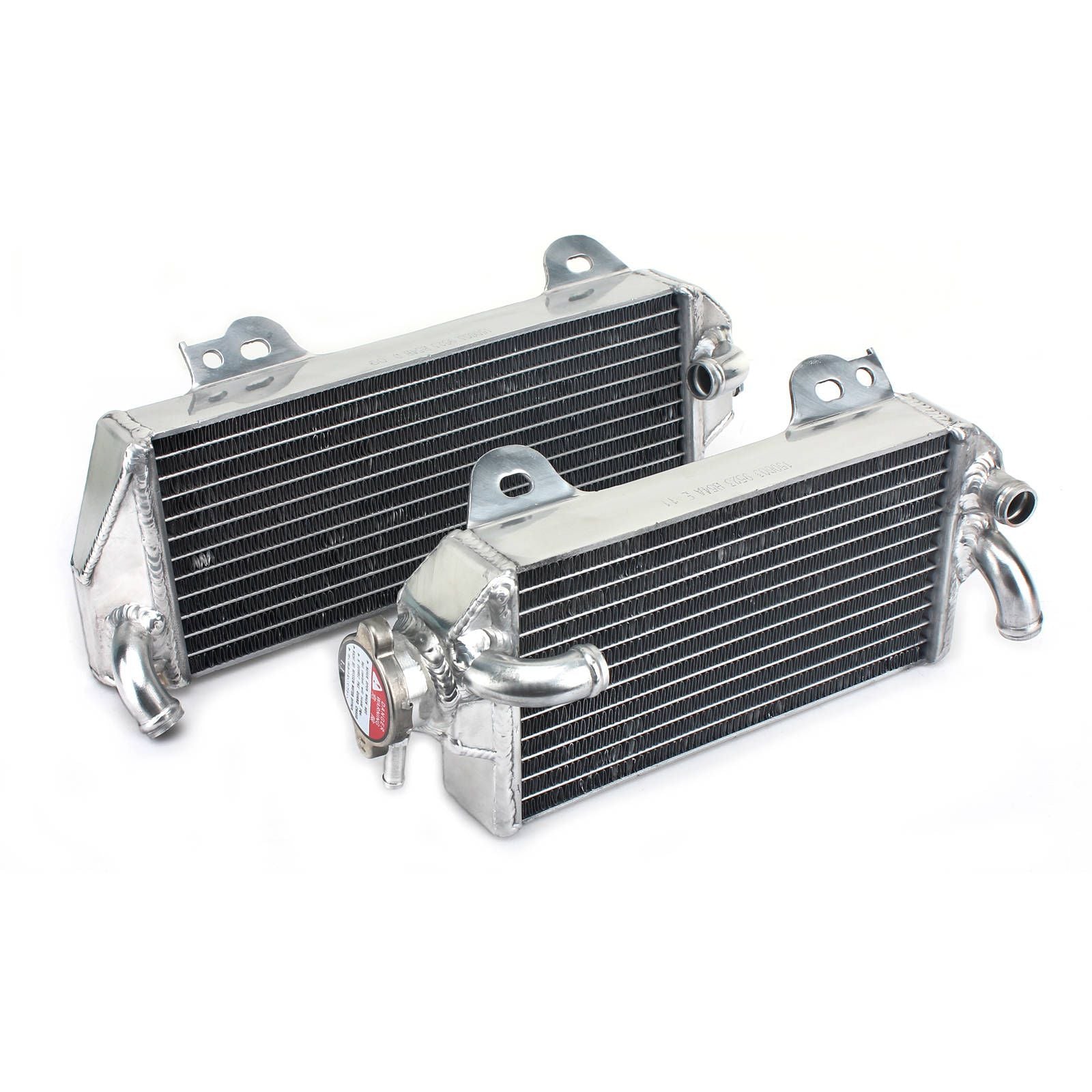 New WHITES Radiator For Suzuki RMZ250 2010-2012 Pair #WPRAD064P