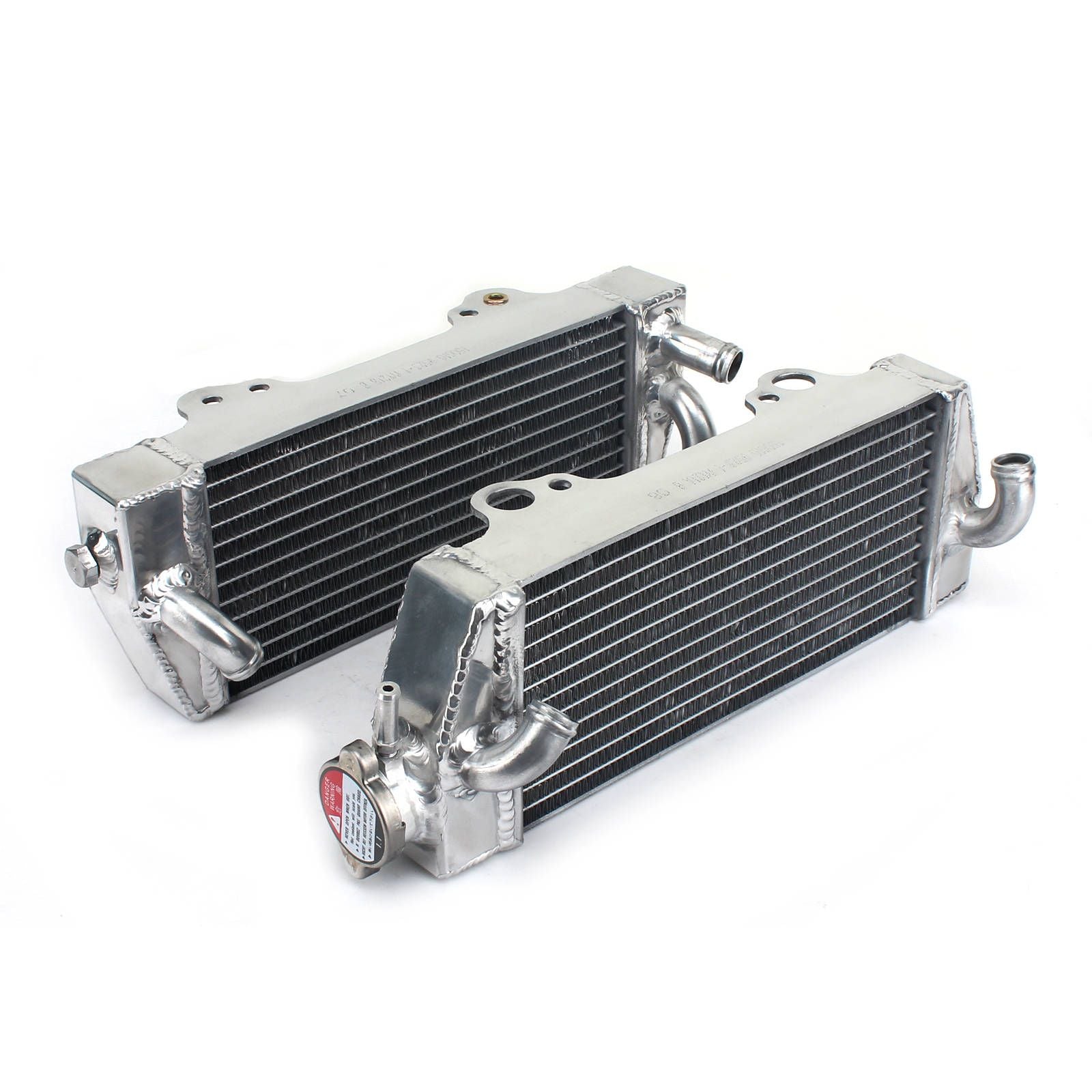 New WHITES Radiator For KTM 250/300/380 EXC/MXC/SX 1998-2003 Pair #WPRAD070P