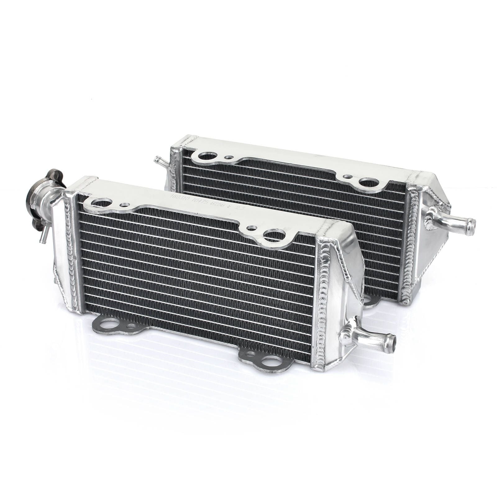 New WHITES Radiator GAS GAS EC/MC 200 250 300 2007-2017 Pair #WPRAD120P