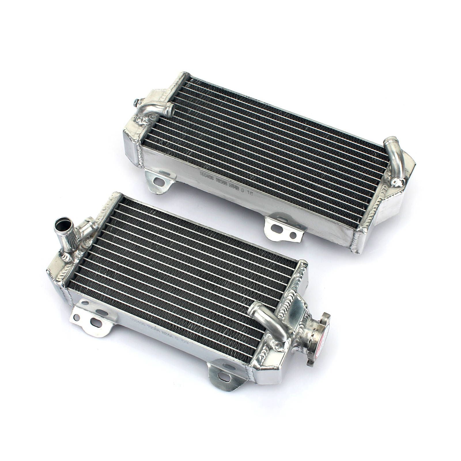 New WHITES Radiator For Suzuki RMZ450 2012-2016 Pair #WPRAD126P