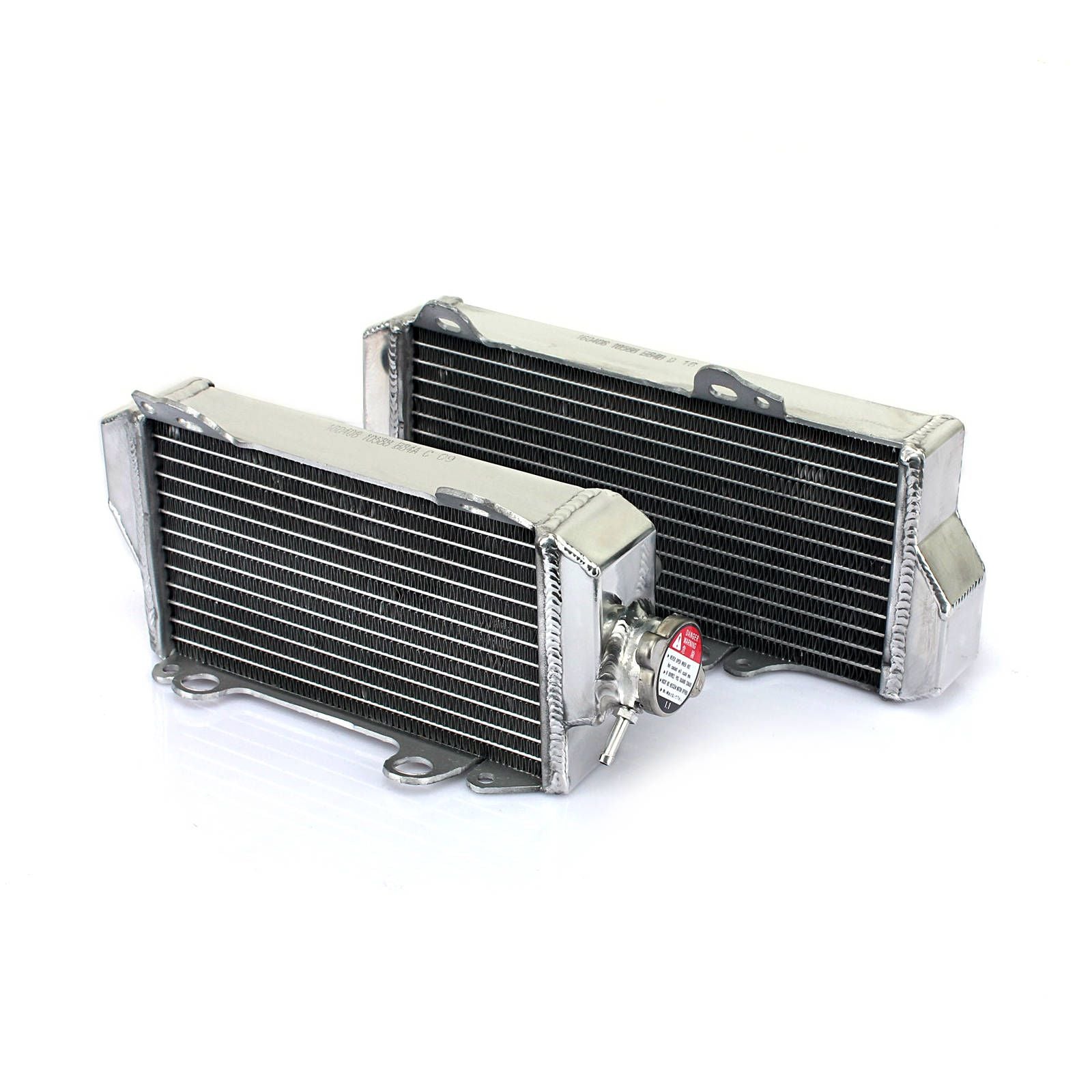 New WHITES Radiator For Suzuki RMZ450 2012-2016 Pair #WPRAD126P