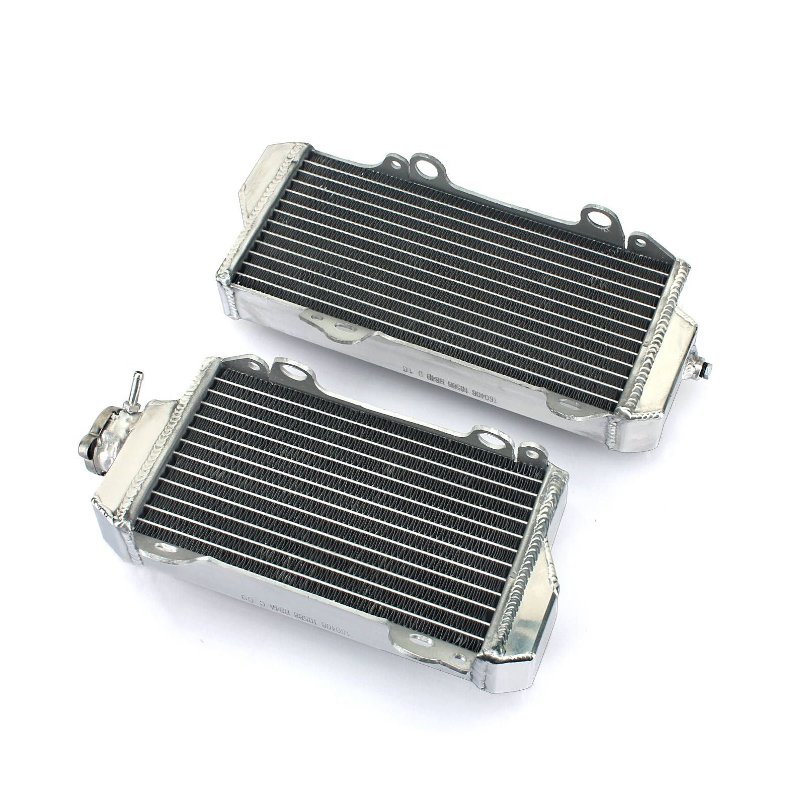 New WHITES Radiator For Suzuki RMZ450 2012-2016 Pair #WPRAD126P