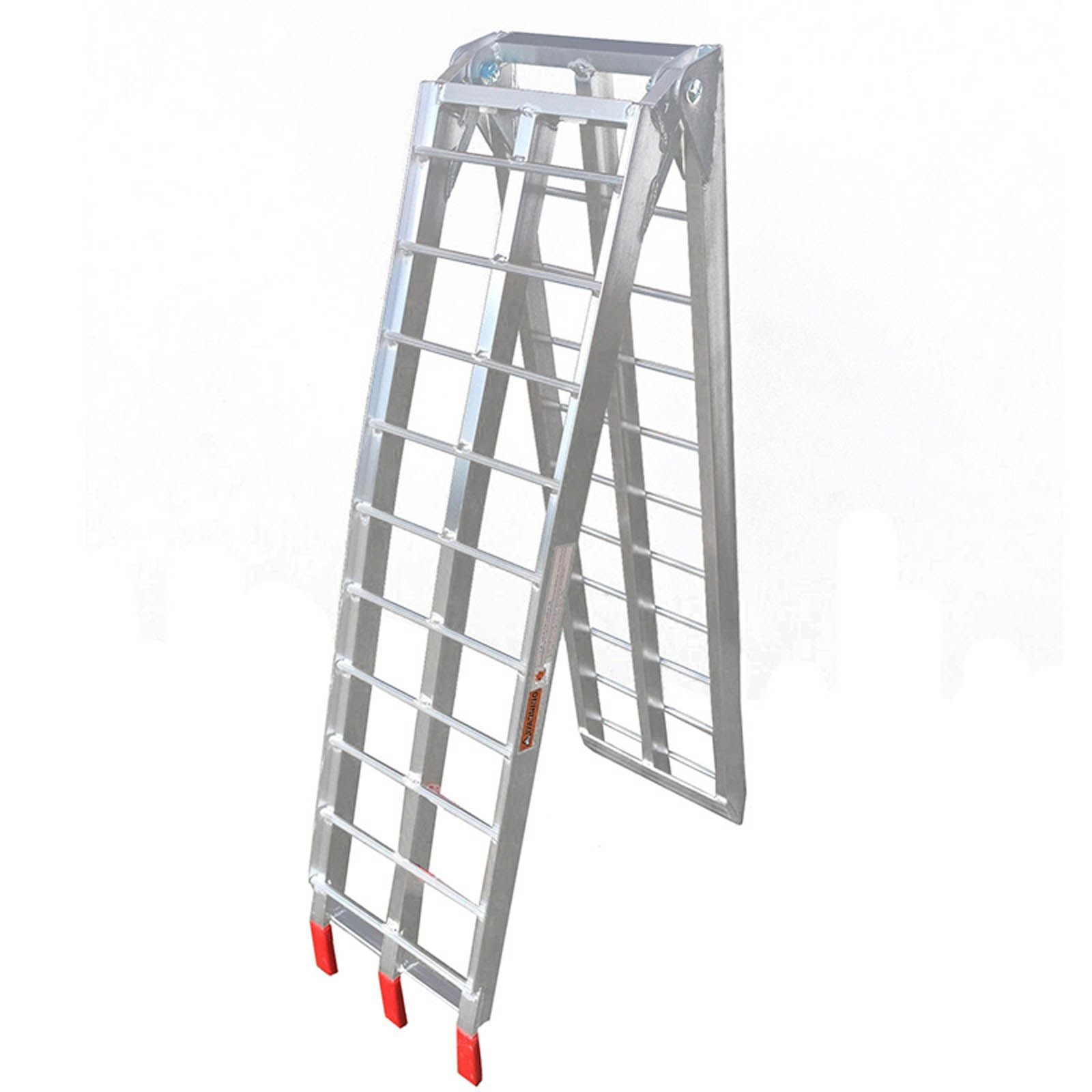 New WHITES 002 Alloy Ramp Folding 226x30C 340Kg Rated X-Barstyle #WPSRAMP002