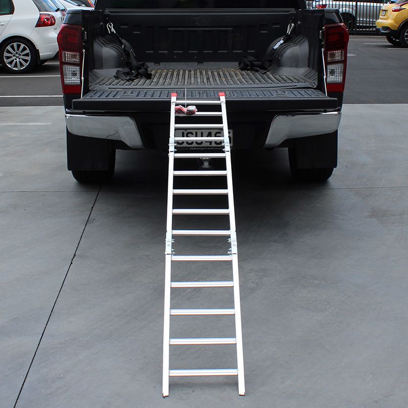 New WHITES 015A Alloy Ramp Tri Fold 199cm x 30cm 270Kg Rated #WPSRAMP015A