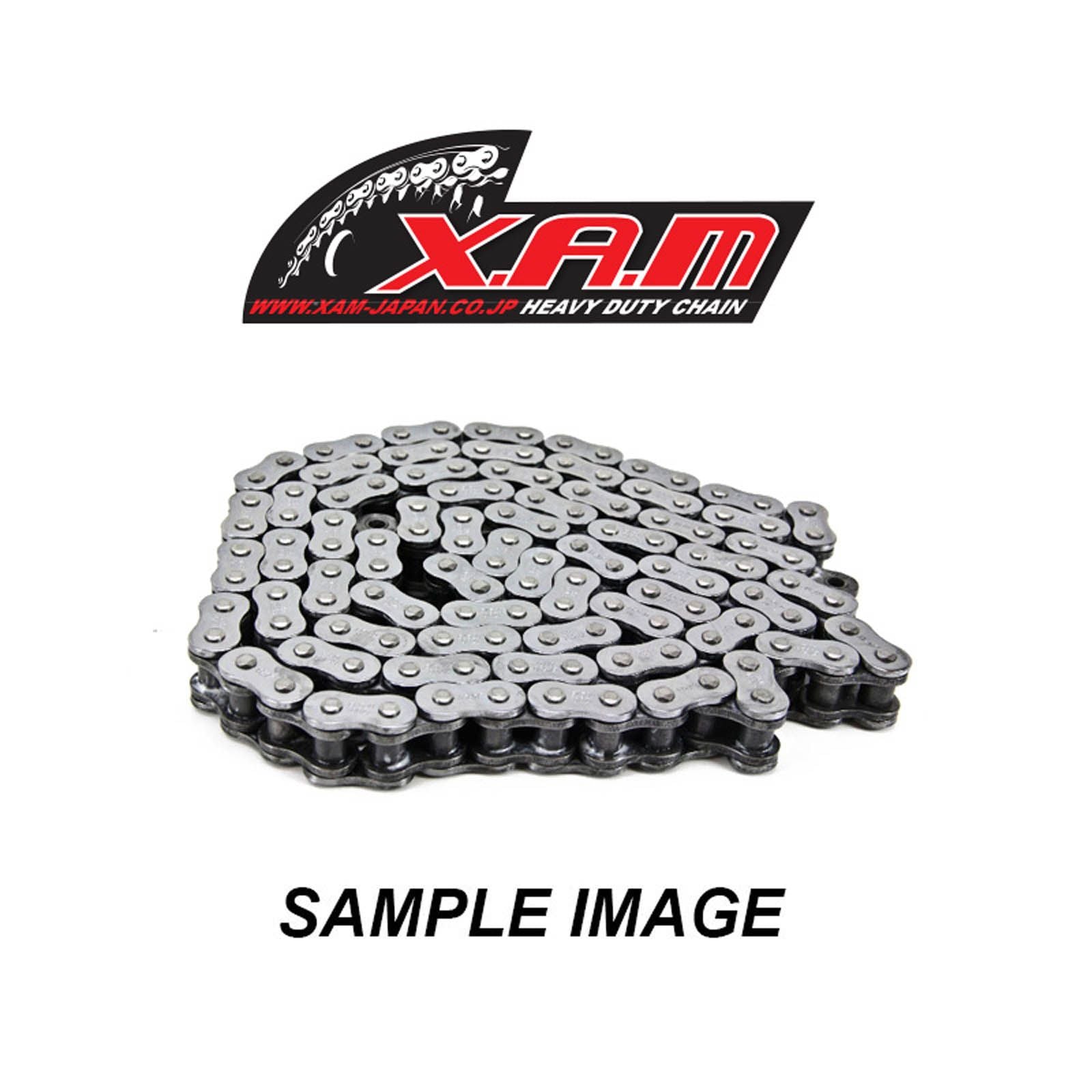 New XAM 520NSDC Chromised Chain - Gold / Gold (120L) #XC520NSDCG2120