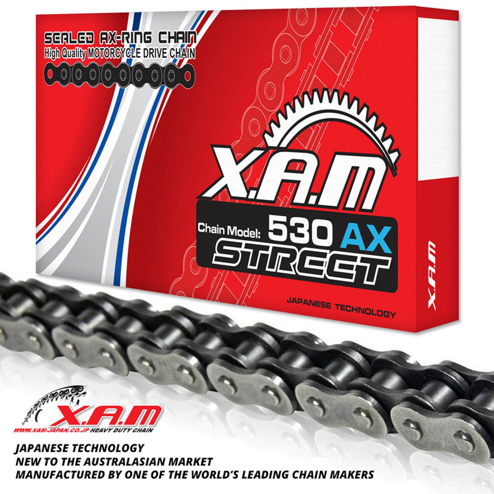 New XAM 530AX X-Ring Chain (102L) #XC530AX102