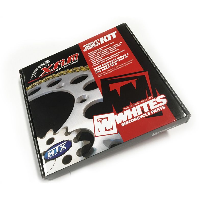 New XAM SPKT KIT HON CR250//CRF450 X-RING GOLD ZERO RED 13//49 XSKMXH142XGZR | Australian Moto Spares